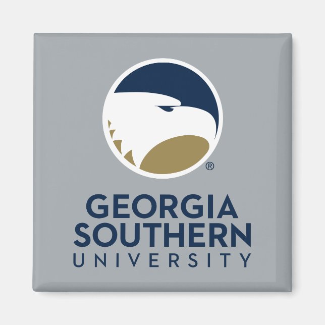 Georgia Southern University Logo & Text Magnet (Front)