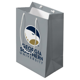 Georgia Southern University Logo & Text Medium Gift Bag