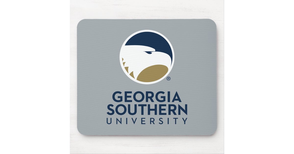Georgia Southern University Logo & Text Mouse Pad | Zazzle