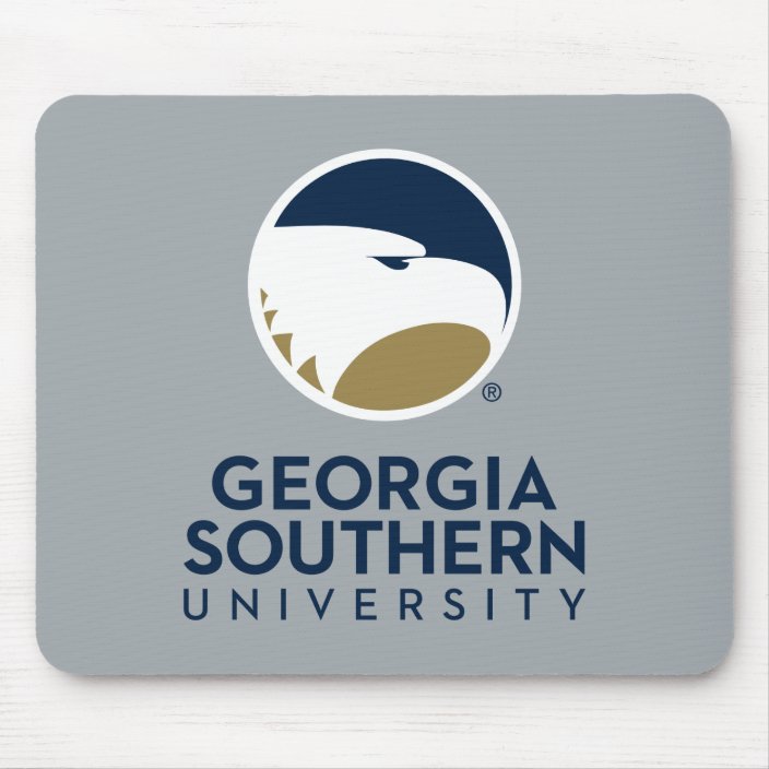Georgia Southern University Logo & Text Mouse Pad | Zazzle.com