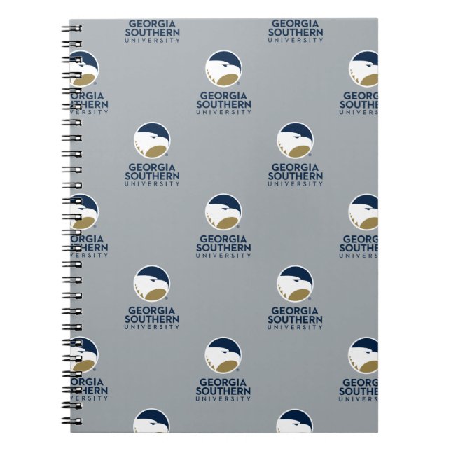Georgia Southern University Logo & Text Notebook (Front)