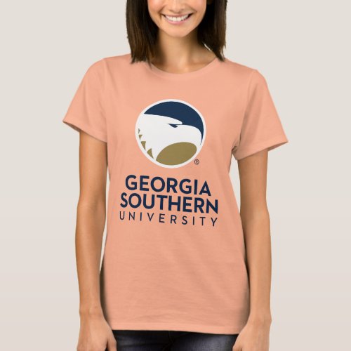 Georgia Southern University Logo  Text T_Shirt