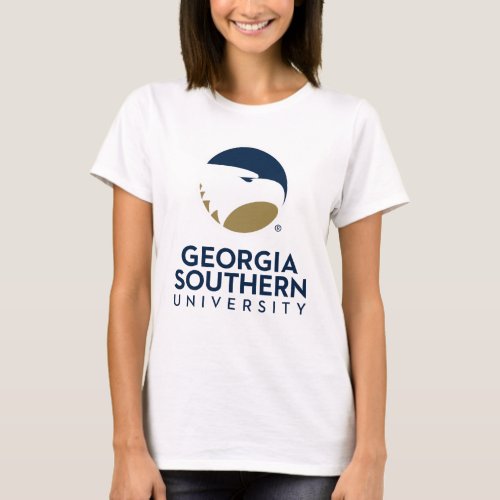 Georgia Southern University Logo  Text T_Shirt