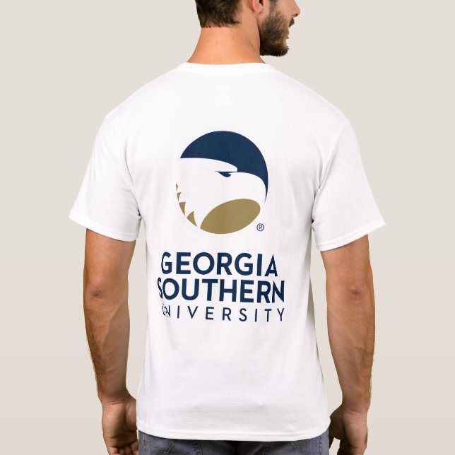 Georgia Southern University Logo & Text T-Shirt (Back)