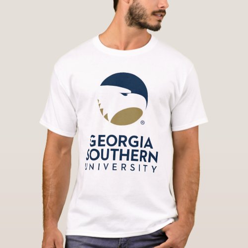 Georgia Southern University Logo  Text T_Shirt