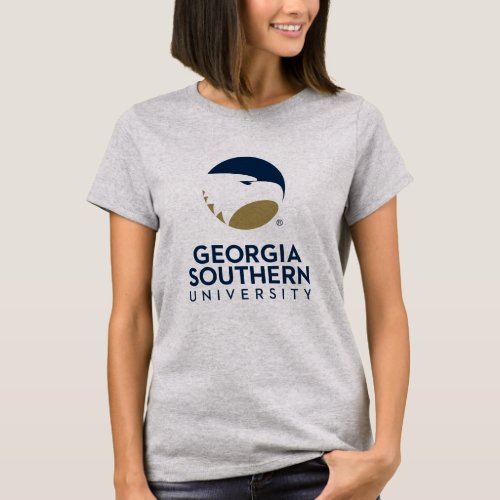 Georgia Southern University Logo  Text T_Shirt