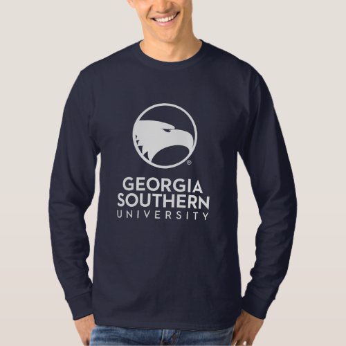 Georgia Southern University Logo  Text T_Shirt