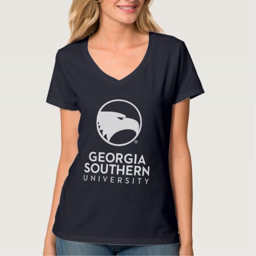 Georgia Southern University Logo  Text T_Shirt