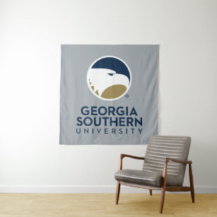 Georgia Southern University Logo & Text Tapestry