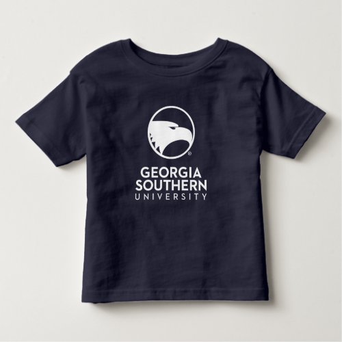 Georgia Southern University Logo  Text Toddler T_shirt