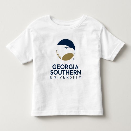 Georgia Southern University Logo  Text Toddler T_shirt