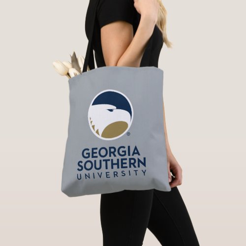 Georgia Southern University Logo  Text Tote Bag