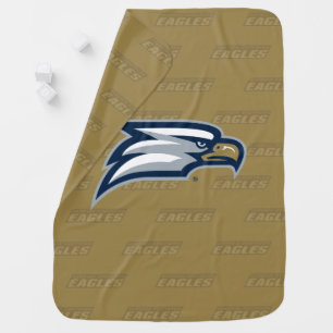 Georgia Southern University Logo Watermark Baby Blanket