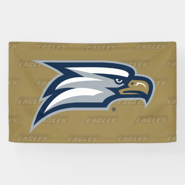 Georgia Southern University Logo Watermark Banner (Horizontal)