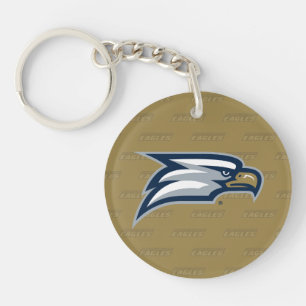 Georgia Southern University Logo Watermark Keychain