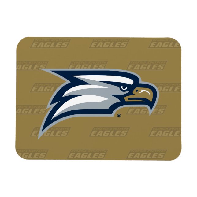 Georgia Southern University Logo Watermark Magnet (Horizontal)