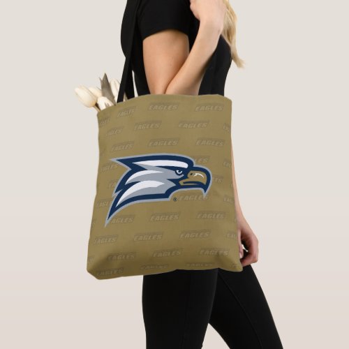 Georgia Southern University Logo Watermark Tote Bag