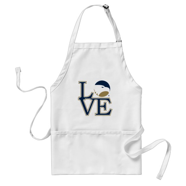 Georgia Southern University Love Adult Apron (Front)