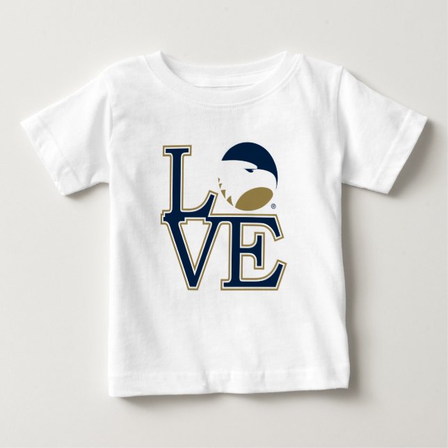 Georgia Southern University Love Baby T-Shirt (Front)