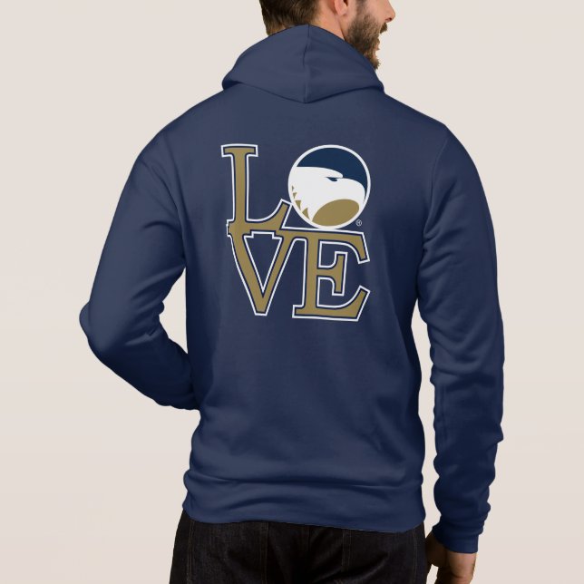 Georgia Southern University Love Hoodie (Back)