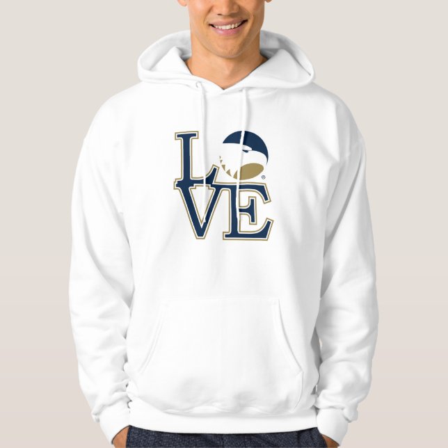 Georgia Southern University Love Hoodie (Front)