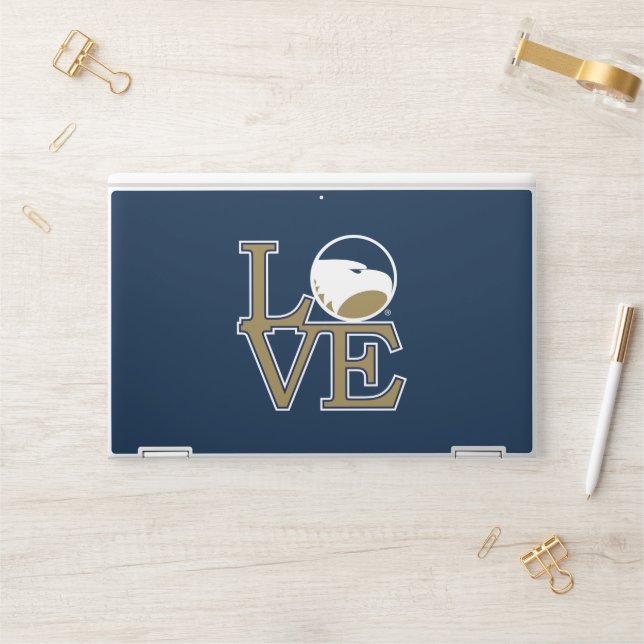 Georgia Southern University Love HP Laptop Skin (Desk)