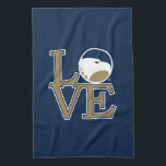 Georgia Southern University Love Kitchen Towel<br><div class="desc">Check out these new Georgia Southern University designs! Show off your GSU Eagles pride with these new Georgia Southern University products. These make perfect gifts for the Eagles student, alumni, family, friend or fan in your life. All of these Zazzle products are customizable with your name, class year, or club....</div>