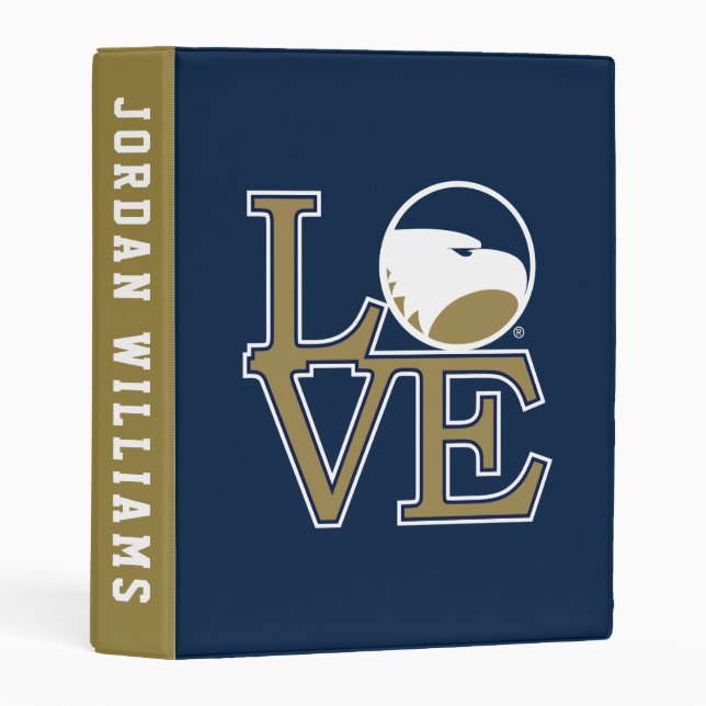 Georgia Southern University Love Mini Binder (Front/Spine)