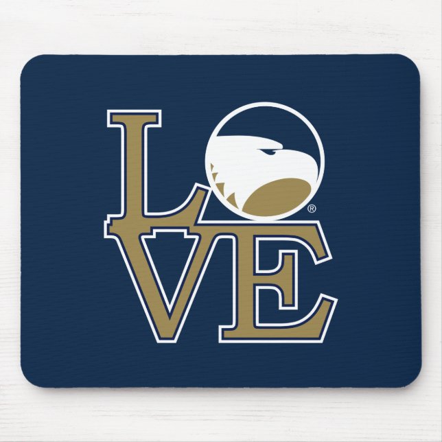 Georgia Southern University Love Mouse Pad (Front)