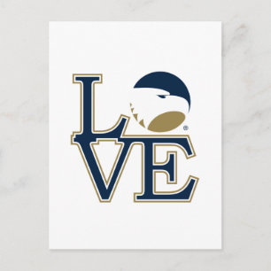 Georgia Southern University Love Postcard