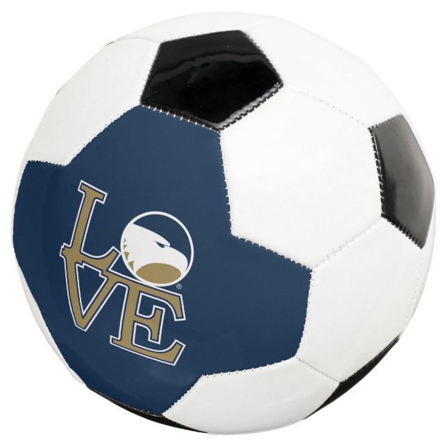 Georgia Southern University Love Soccer Ball (Three Quarter)