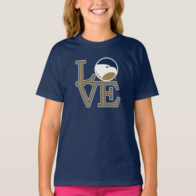 Georgia Southern University Love T-Shirt (Front)