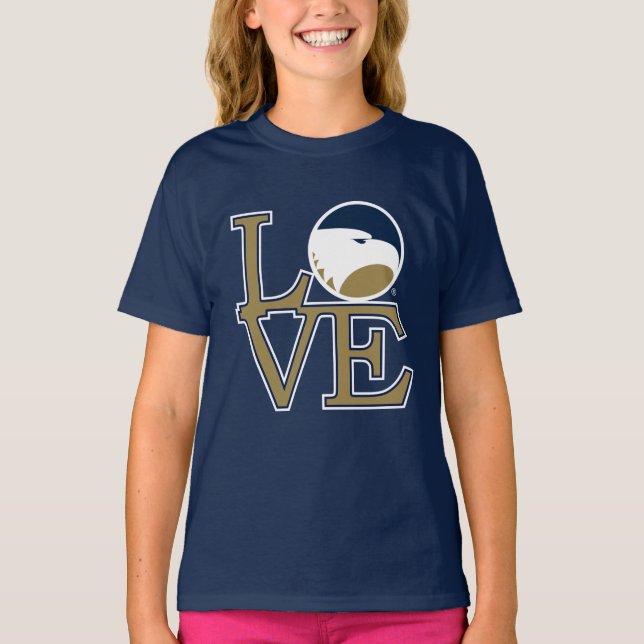 Georgia Southern University Love T-Shirt (Front)