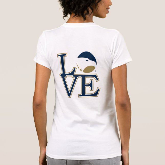 Georgia Southern University Love T-Shirt (Back)
