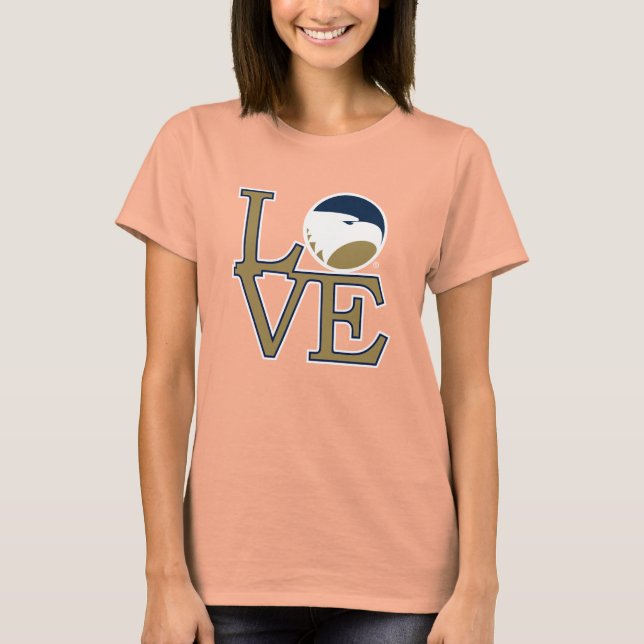 Georgia Southern University Love T-Shirt (Front)