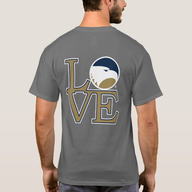 Georgia Southern University Love T-Shirt (Back)