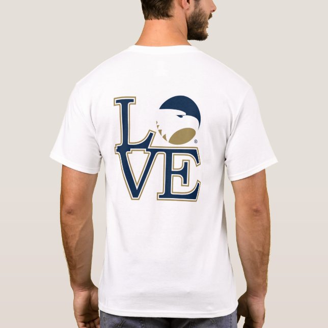 Georgia Southern University Love T-Shirt (Back)