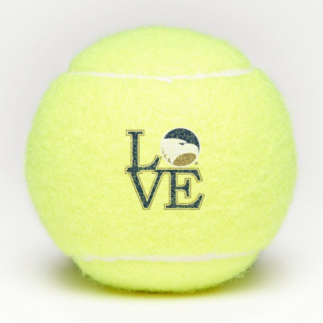 Georgia Southern University Love Tennis Balls (Front)