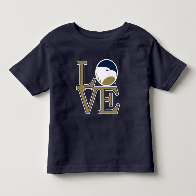 Georgia Southern University Love Toddler T-shirt (Front)