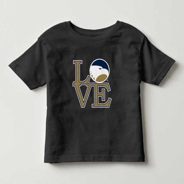 Georgia Southern University Love Toddler T-shirt (Front)