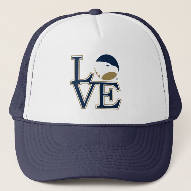 Georgia Southern University Love Trucker Hat (Front)