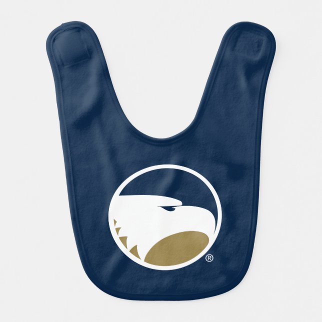 Georgia Southern University Mark Baby Bib (Front)
