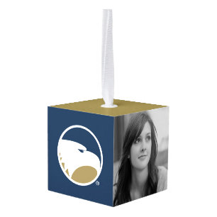 Georgia Southern University Mark Cube Ornament