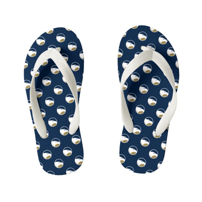 Georgia Southern University Mark Kid's Flip Flops (Footbed)