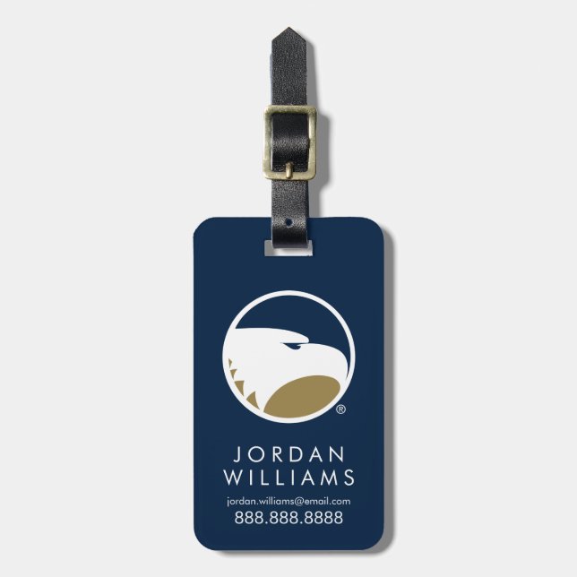 Georgia Southern University Mark Luggage Tag (Front Vertical)