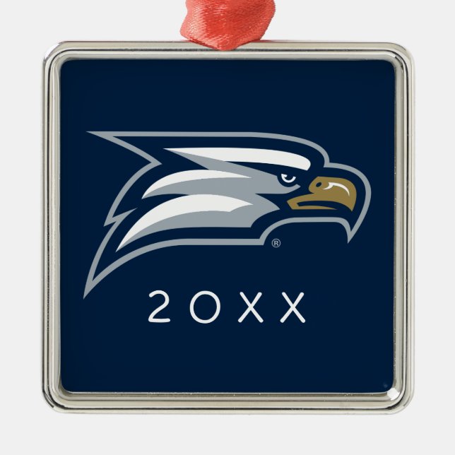 Georgia Southern University Metal Ornament (Front)