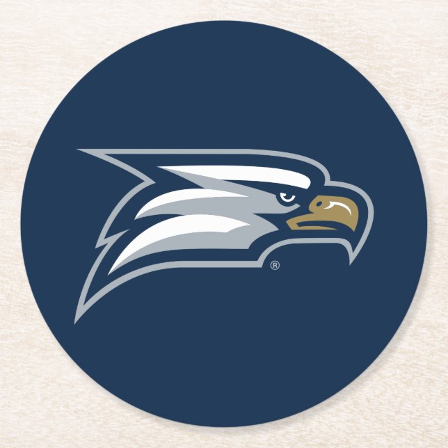 Georgia Southern University Round Paper Coaster (Front)