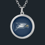 Georgia Southern University Silver Plated Necklace<br><div class="desc">Check out these new Georgia Southern University designs! Show off your GSU Eagles pride with these new Georgia Southern University products. These make perfect gifts for the Eagles student, alumni, family, friend or fan in your life. All of these Zazzle products are customizable with your name, class year, or club....</div>