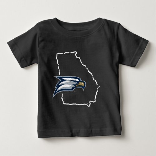 Georgia Southern University State Love Baby T_Shirt