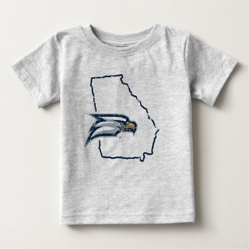 Georgia Southern University State Love Baby T_Shirt